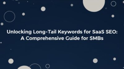 how to find long-tail keywords for saas seo